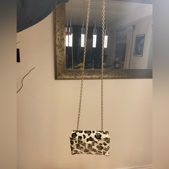 ZAC POSEN LEOPARD-PRINT CANVAS CROSSBODY - Picture 4 of 4